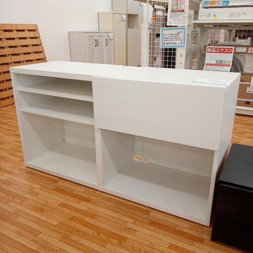 ★ジモティ割あり★ IKEA　TVボード　ホワイト　クリーニング済　YJ4746