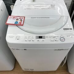 ★ジモティ割あり★ SHARP 洗濯機 ES-GE6B 6.0kg 年式2018 動作確認／クリーニング済み KJ7351