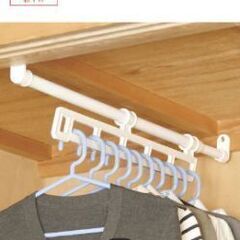 押し入れ ハンガーラックの画像