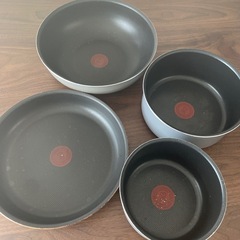12/29(月)までのお取引限定！T-fal フライパン　鍋7点セット　ガス火専用の画像