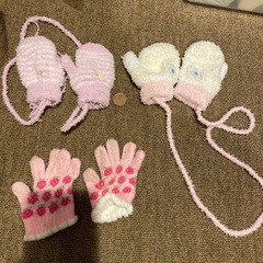 幼児用手袋セット