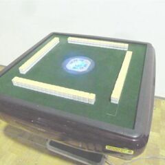 中古】全自動麻雀卓 雀侠 TREXA 麻雀台 35ミリ牌 点棒 コイン