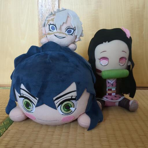 鬼滅の刃ぬいぐるみ3点セット
