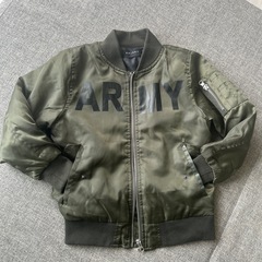 （決まりました）ARMY  MA-1  サイズ120 美品