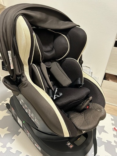 エールべべ　チャイルドシート　isofix　新生児から