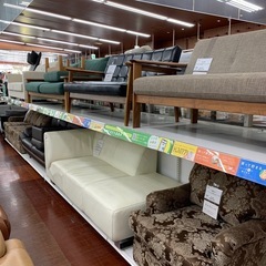 【軽トラ無料貸し出し】【unico】【2人掛けソファ】【トレファク所沢店】 の画像