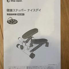 NICE DAY ステッパーの画像