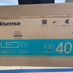 ハイセンス　HISENSE 40型　テレビ　40A30G 2021年製の画像