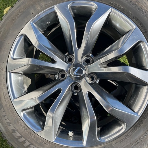 レクサスNX 純正アルミ スタッドレス4本