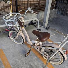 子供用自転車14インチ 補助輪なしの画像