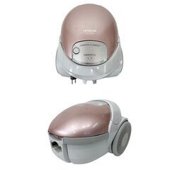 24C775_ジ HITACHI 日立 紙パック式クリーナー CV-V500 2014年製 キャニスター 現状品 中古の画像