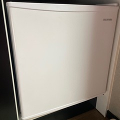 未使用品　
IRIS OHYAMA  1ドア冷蔵庫