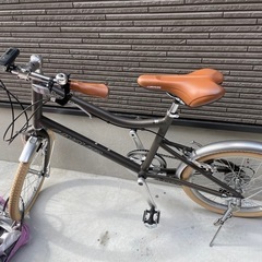 カノーバー(CANOVER) ミニベロ 自転車 小径車 20インチ 7段変速 カラー