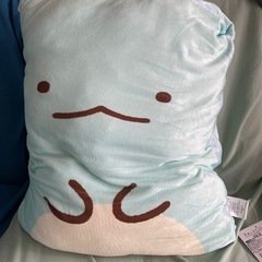 【お話中】すみっコぐらし　とかげ　スクエアクッションの画像