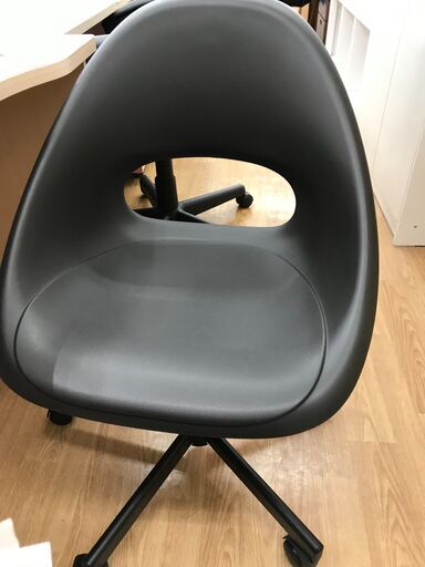 ★ジモティ割あり★ IKEA ELDBERGE・MALSKÄR　ワークチェア  ブラック H×W×D クリーニング済み KJ7359
