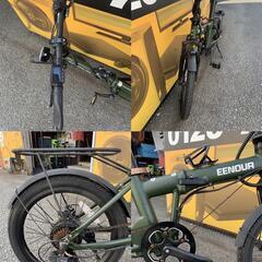 EENOUR イーノウ 電動アシスト自転車 C4 中古 予備バッテリー付 中古 自転車の画像