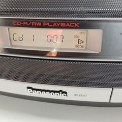 現状品 パナソニック ポータブルステレオCDシステム RX-ED57 ダブルカセット CD ラジカセ 2006年製 ラジオ Panasonic 札幌市 中央区 南12条店の画像