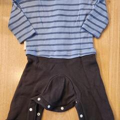 『値下げ中』プティマイン　ロンパース Size70　800→300の画像