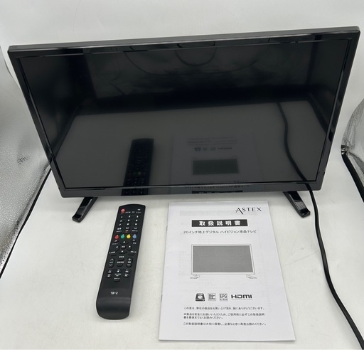 【受渡し予定決まりました】【2020年製/ASTEX】 　液晶テレビ