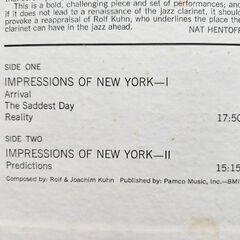 ザ・ロルフ  アンド  ヨアヒム・キューン  カルテットLPレコードの画像