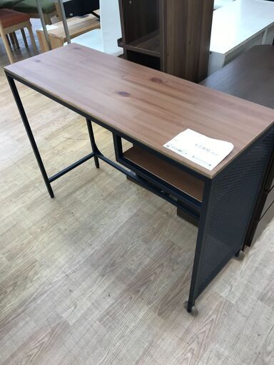 ★ジモティ割あり★  PCデスク ブラウン H75×W100×D36 クリーニング済み KJ7360
