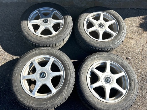 BRIDGESTONE　ブリザック　205/65R16 スタッドレス　ホイール4本セット　　ネオユーロピアンデザイン