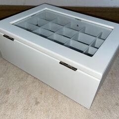 [値下げ,綺麗]✨白色 ジュエリーボックスの画像