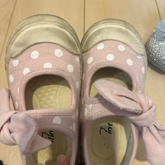 女の子　17cm ブーツ　スニーカー　シューズ　の画像