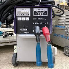 マイト工業 ネオライト II 140 バッテリー溶接機ウエルダー MBW-140-2 キャブタイヤケーブル付【店頭引き取り限定】 1ヵ月保証ありの画像