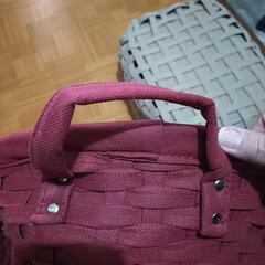 NITORI　カゴ　3つセット　の画像