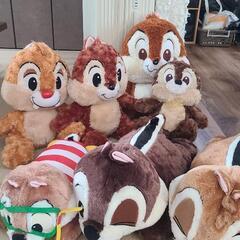 チップ&デールぬいぐるみ