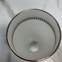 ☆値下げ☆K2412-471　ANNIVERSAIRE ラインストーンペア泡立ちビアグラス 未使用品の画像