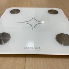 体重計 ホワイト スマホ連携可能の画像