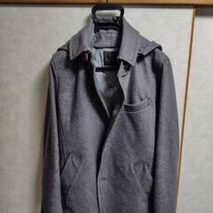 メンズメルローズ メルトンフードコート(メンズ用)の画像