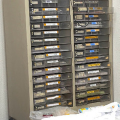 スチール引き出し付き整理箱