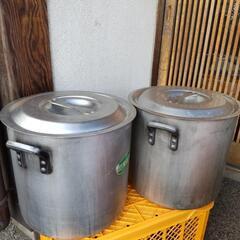 エムテー　アルミ　寸胴鍋　2個セット