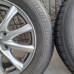 ブリザックVRX195/65R15スタッドレスタイヤアルミホイール付きの画像