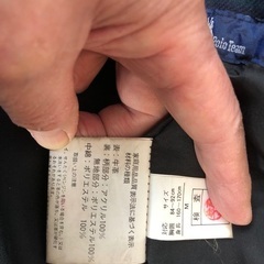 レザージャケットポロクラブMサイズ古着の画像
