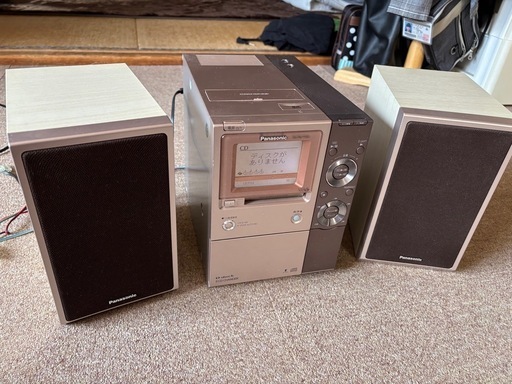 Panasonicミニコンポ早い物勝ち