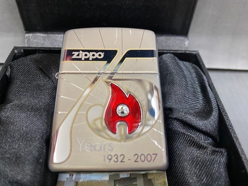 【愛品館江戸川店】ジッポー75周年記念 4000個限定モデル 未使用品 ID:107-050783-007