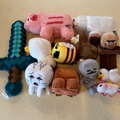 マインクラフト　ぬいぐるみの画像