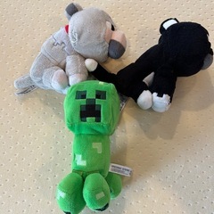 マインクラフト　ぬいぐるみの画像