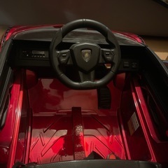 乗用ラジコンカー　ランボルギーニ　シアンモデル　ルビーレッドの画像