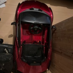 乗用ラジコンカー　ランボルギーニ　シアンモデル　ルビーレッドの画像