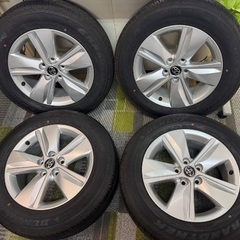 【新品】トヨタ純正ホイールタイヤセット　225/65R17