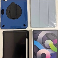 iPad Air 第 4 世代 (Wi-Fi、64GB、スペースグレイ) Apple マグネットペンの画像