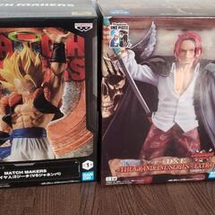 ONE PIECEシャンクス。ドラゴンボールゴジータ
