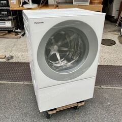 《売約済》【池上店】 パナソニック Panasonic ドラム式洗濯機 ドラム式洗濯乾燥機 ドラム式 洗濯機 洗濯乾燥機 ななめドラム式洗濯機 ドラム洗濯機 Cuble キューブル 洗濯 脱水7kg/乾燥3kg 左開き シャンパン NA-VG720L-N 2019年製