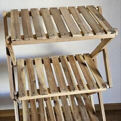 【至急】本日引取のみ無料　キャンプ向け棚(キャプテンスタッグ)