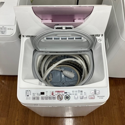 縦型洗濯乾燥機　SHARP ES-TG06L-P 2015年製　塗装剥がれ有　17,600円 縦型洗濯乾燥機 SHARP ES-TG06L-P 2015年製 塗装剥がれ有 17,600円